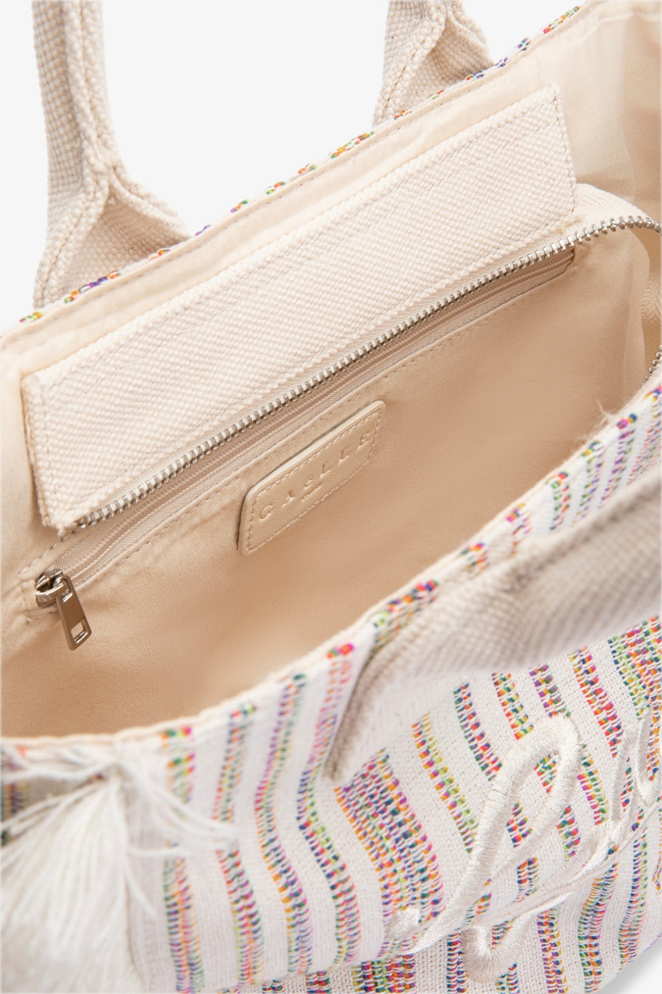 Gaelle Maxi Shopper Ricamo Firma Multicolor GAACW03191