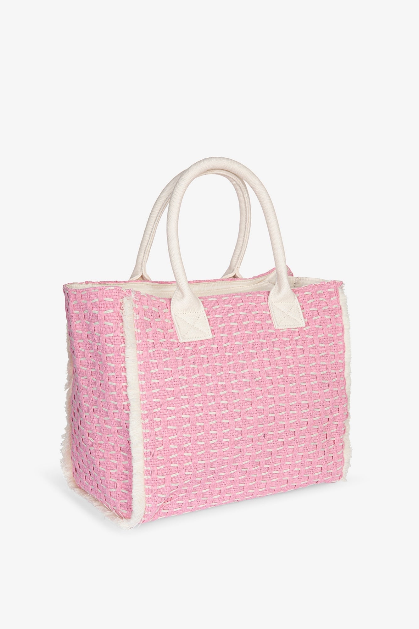 Gaelle Maxi Shopper Ricamo Firma Rosa GAACW03182