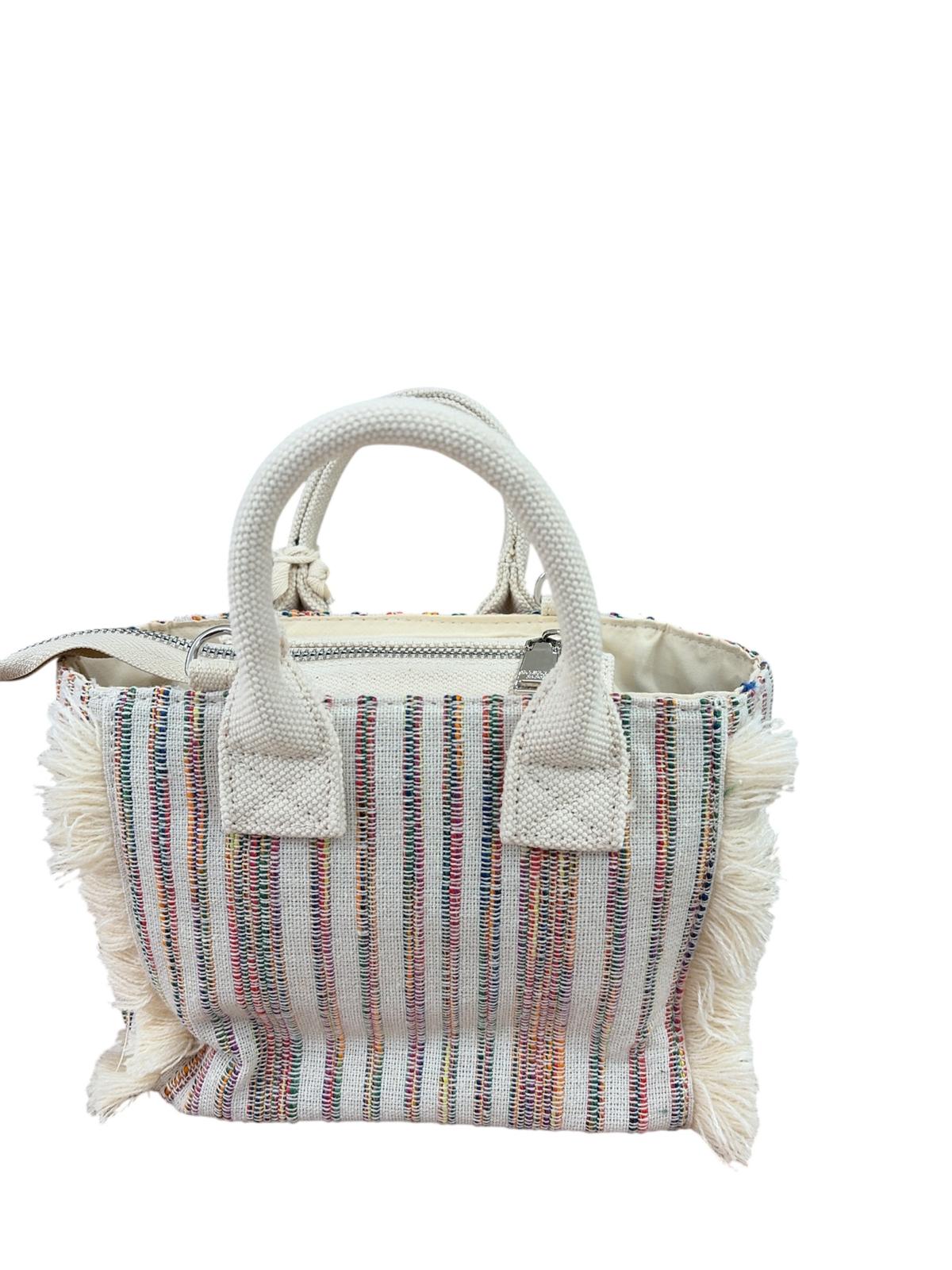 Gaelle Maxi Shopper Ricamo Firma Multicolor GAACW03192