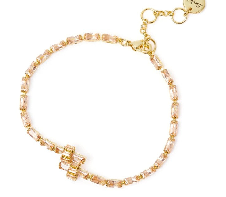 Sodini Bijoux Bracciale con elemento geometrico Serenissima - Champagne 912896DC