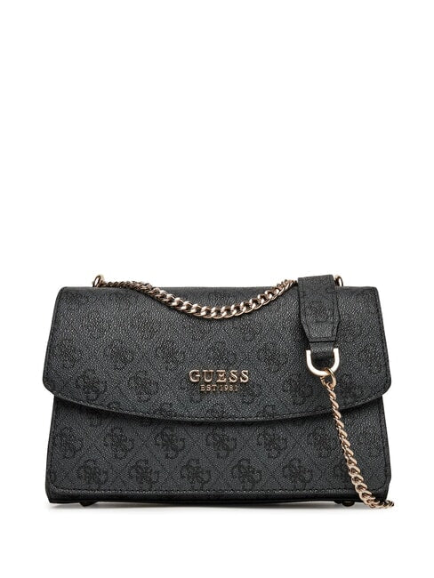 Guess Borsa A Spalla Calista Logata Nera