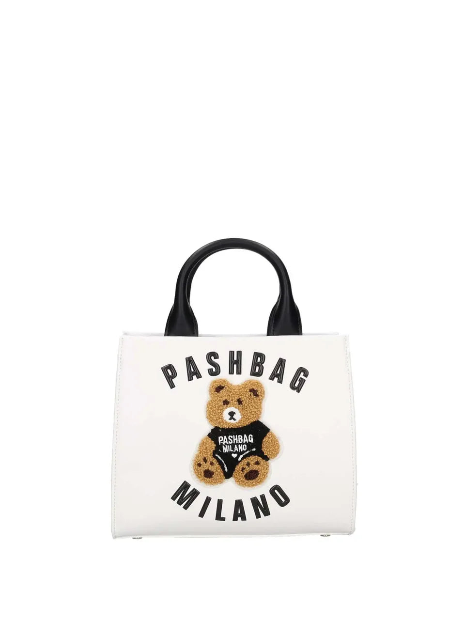 Pashbag Borsa a Mano Orsetto Bianca