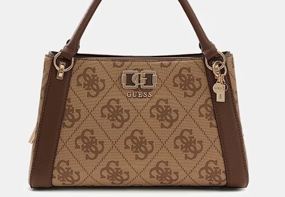 Guess Borsa a mano Logo Karnilla Latte Logo