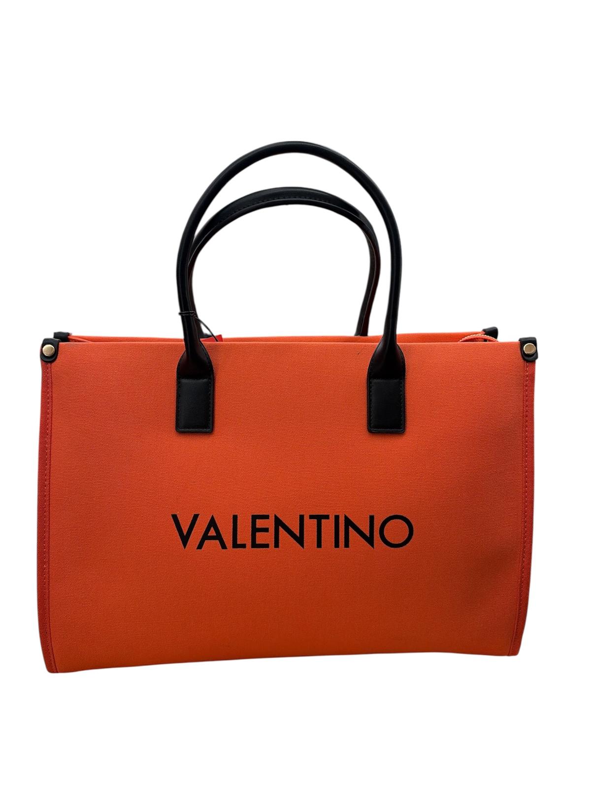 Mario Valentino Borsa A Mano Acantha Arancio/Nera VBS9U304