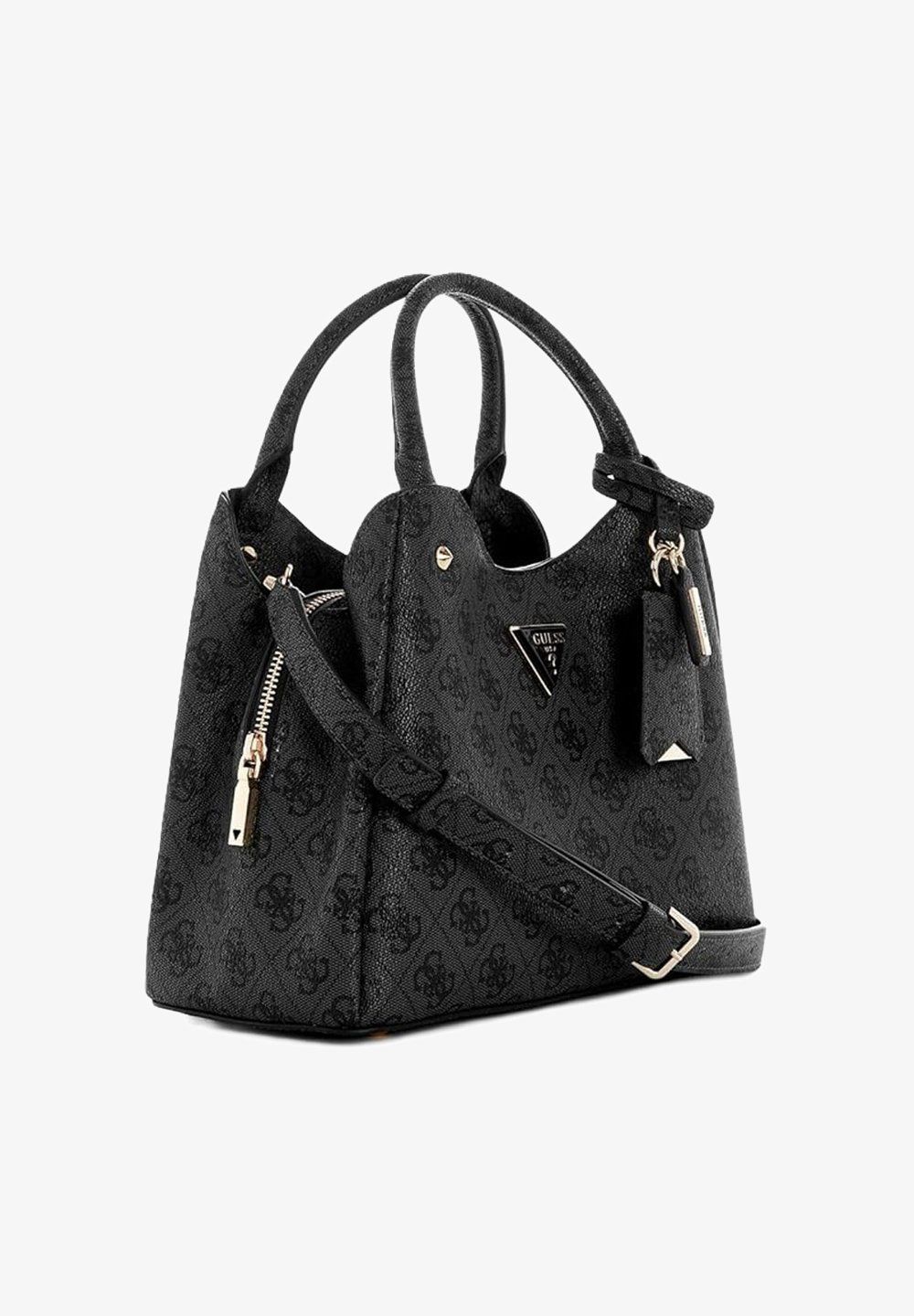 Guess Borsa A Mano Meridian II Black Logo OS697405