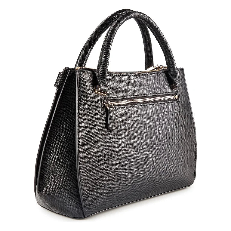 Guess Borsa a mano Serenova Saffiano Nera