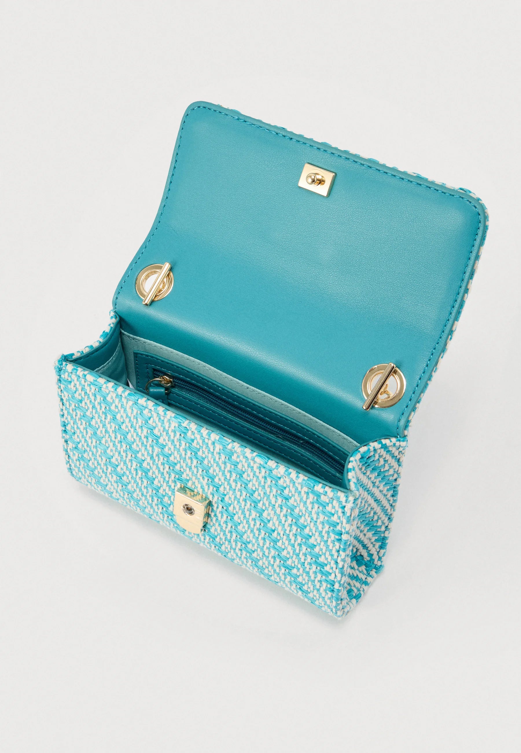 Mario Valentino Borsa A Tracolla Divina Summer Turchese/Multicolor VBS9XI03S