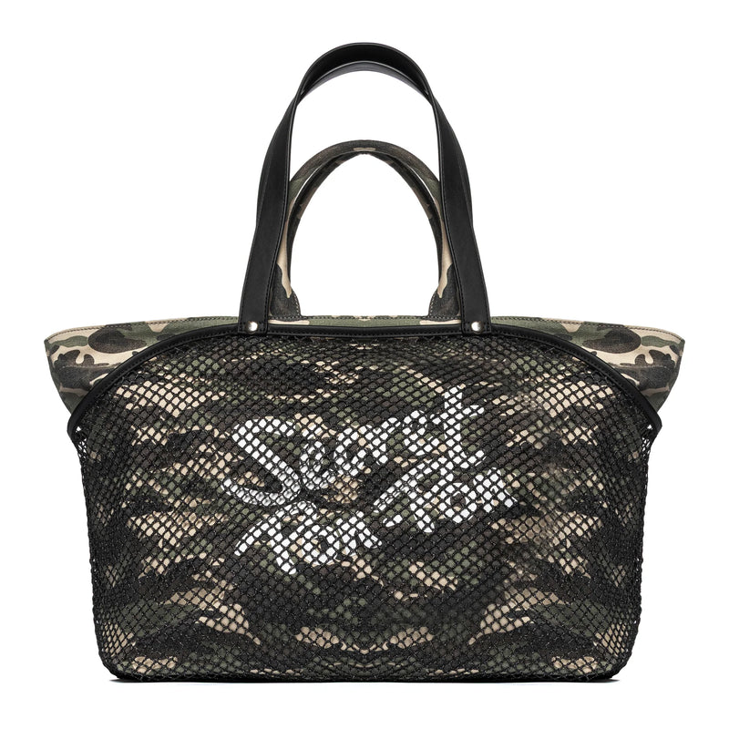 Secret Pon Pon Borsa a Mano City Tote Militare