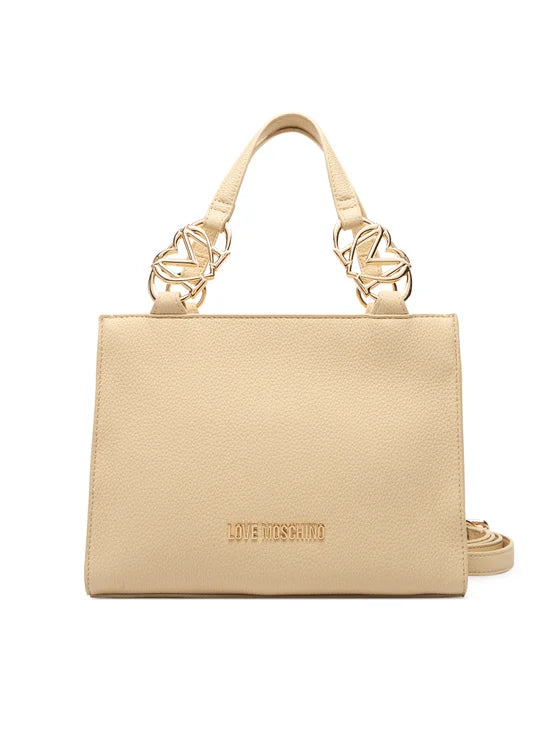 Love Moschino Borsa A Mano Avorio JC4006PP1OLB0129