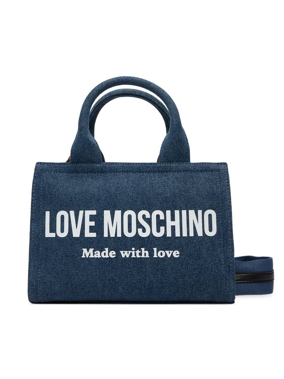 Love Moschino Borsa A Mano Denim JC4055PP1OLG170A