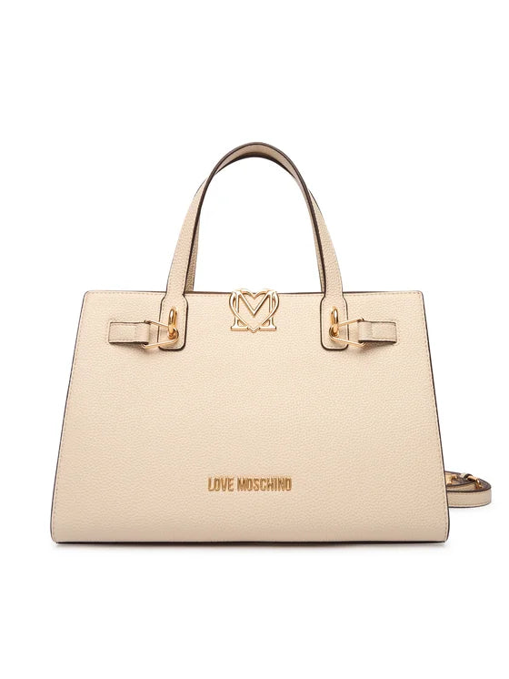 Love Moschino Borsa A Mano Avorio JC4126PP1OLM0110