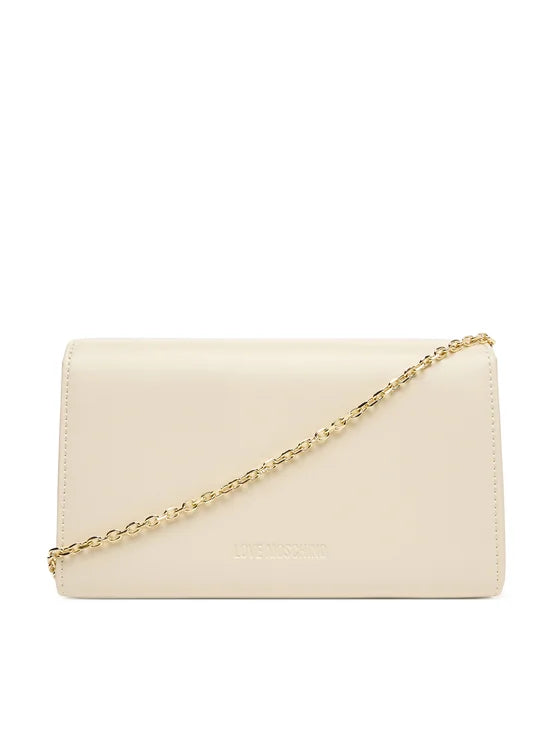 Love Moschino Borsa A Tracolla Avorio