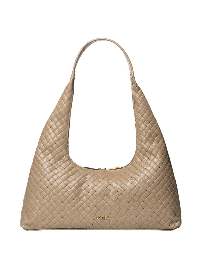 Marc Ellis Borsa A Spalla Elsi Plot Porcini/Gold