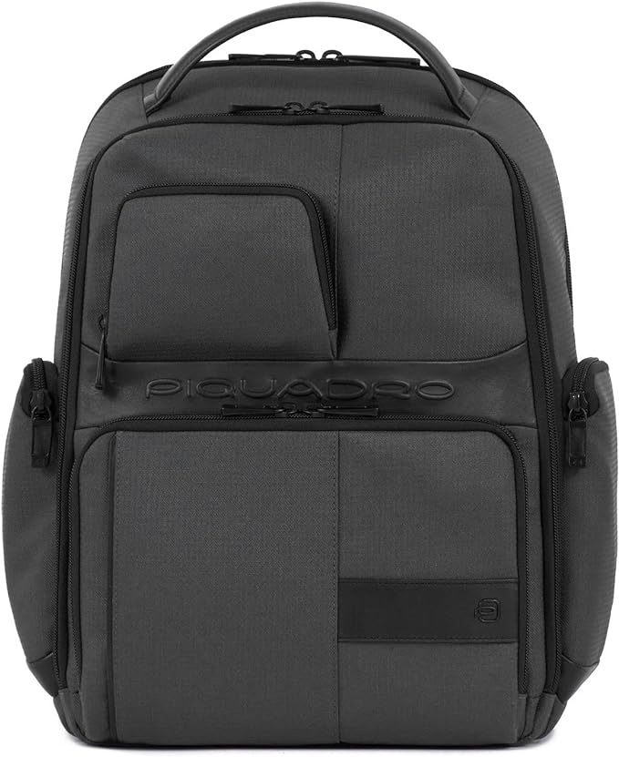 Piquadro Zaino porta computer 15,6" fast-check Grigio