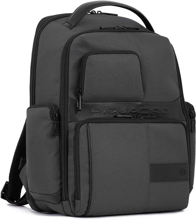 Piquadro Zaino porta computer 15,6" fast-check Grigio
