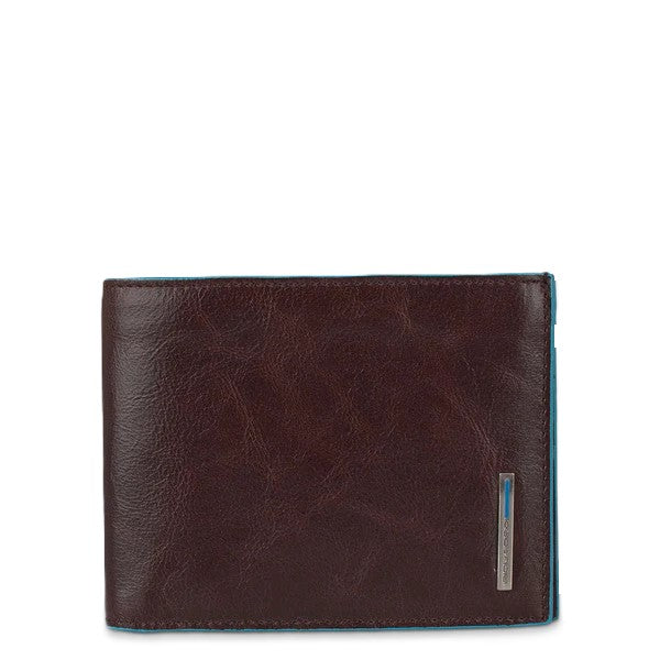 Piquadro Portafoglio uomo con porta documenti Mogano