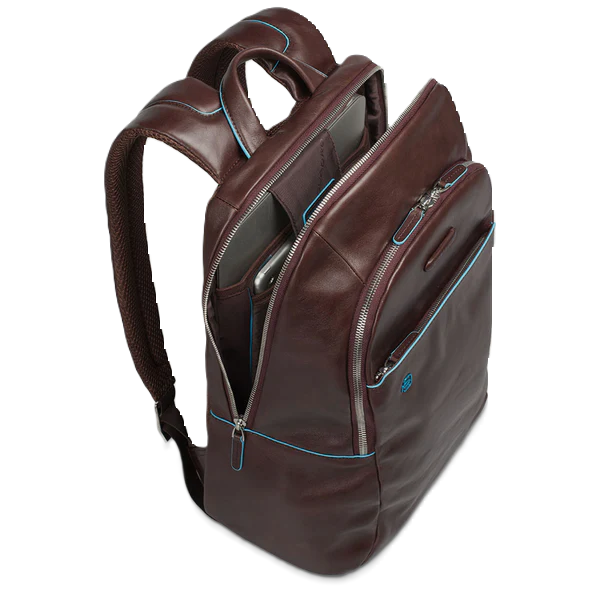 Piquadro Zaino piccolo per computer 14" e ipad® Mogano