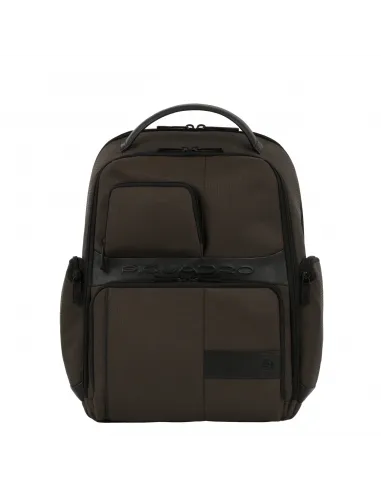 Piquadro Zaino porta computer 15,6" fast-check Verde