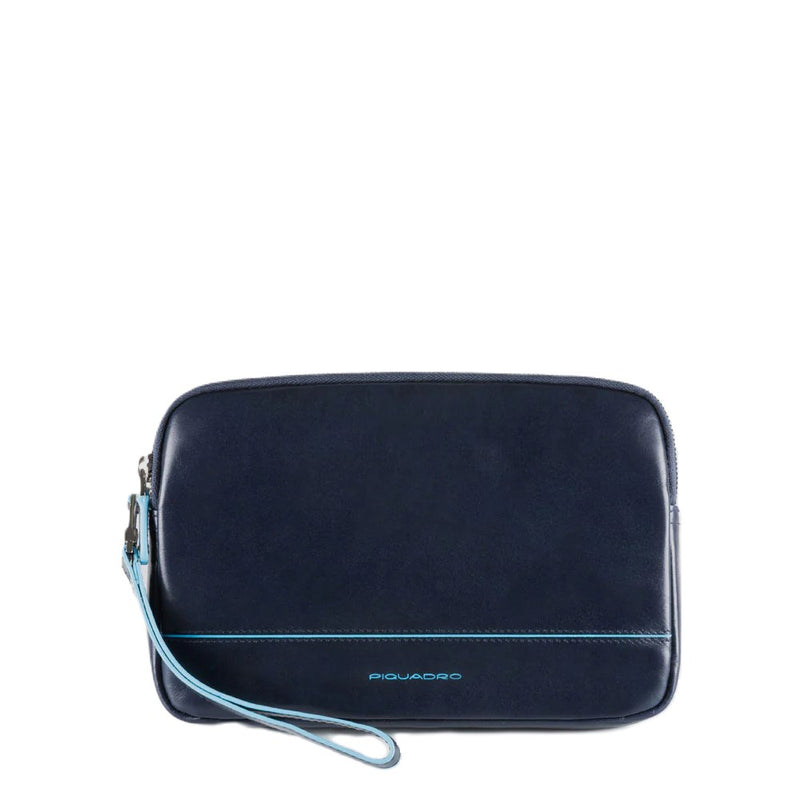 Piquadro Pochette uomo con polsiera Blu