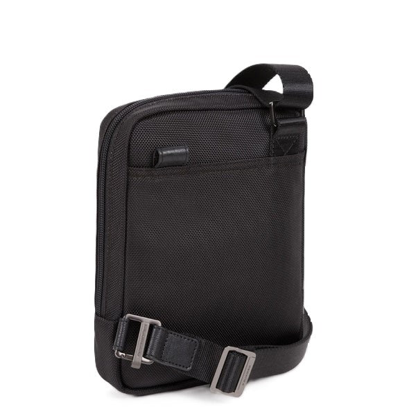 Piquadro Borsello porta ipad® in tessuto riciclato Nero