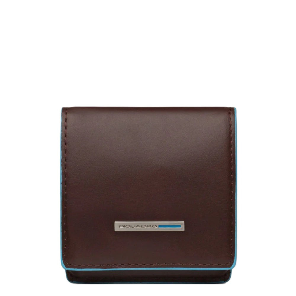 Piquadro Portamonete a tacco quadrato Mogano