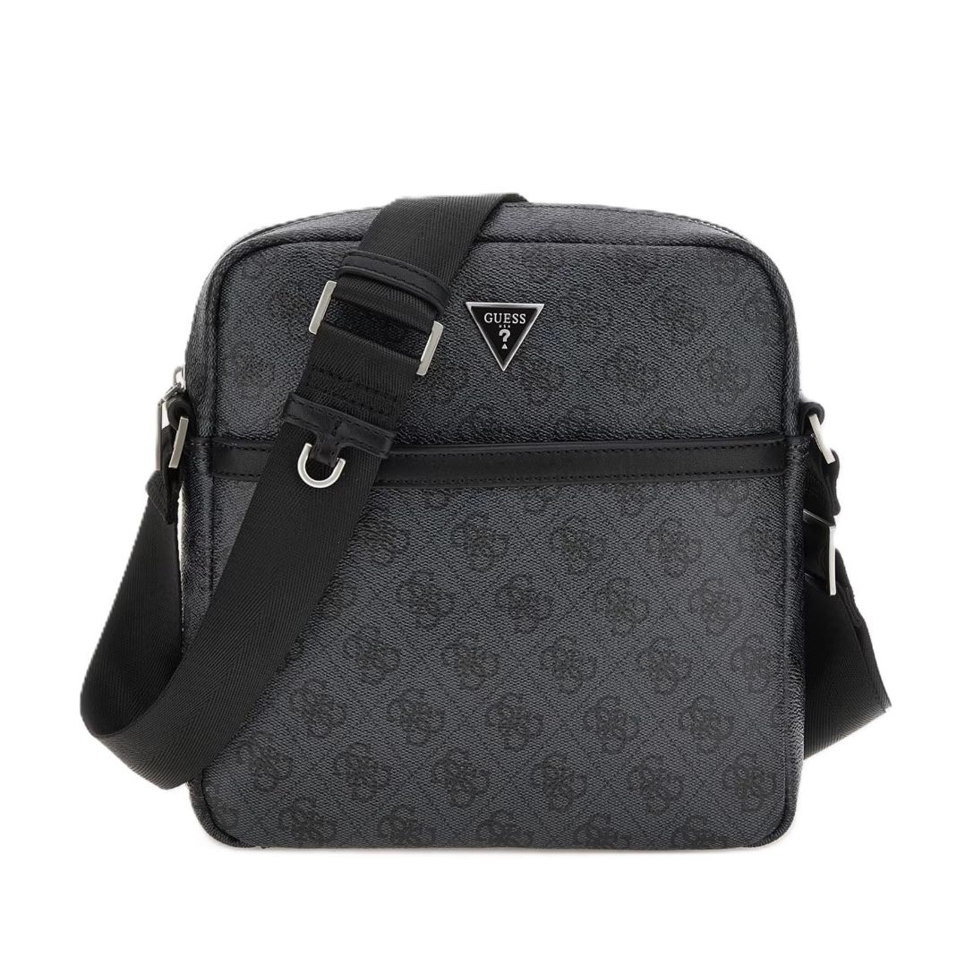 Guess Borsello a Tracolla Vezzola Smart 4g Logo Nero