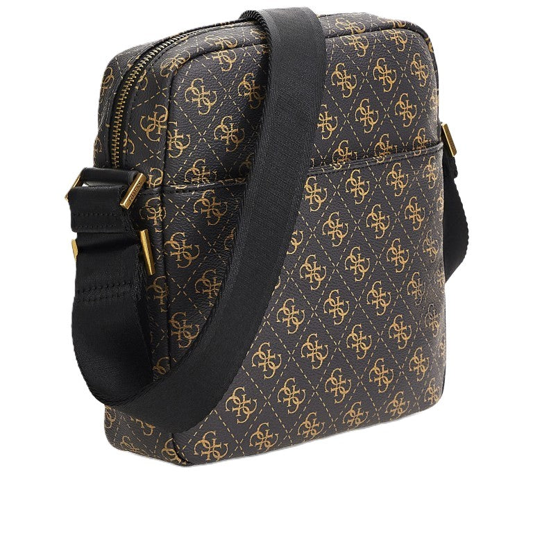 Guess Borsello a Tracolla Vezzola Smart 4g Logo Marrone