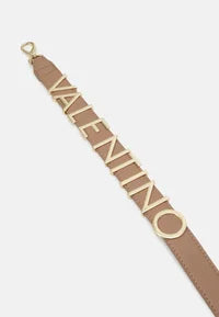 Valentino Borsa a Tracolla Alexia Bianco/Cuoio