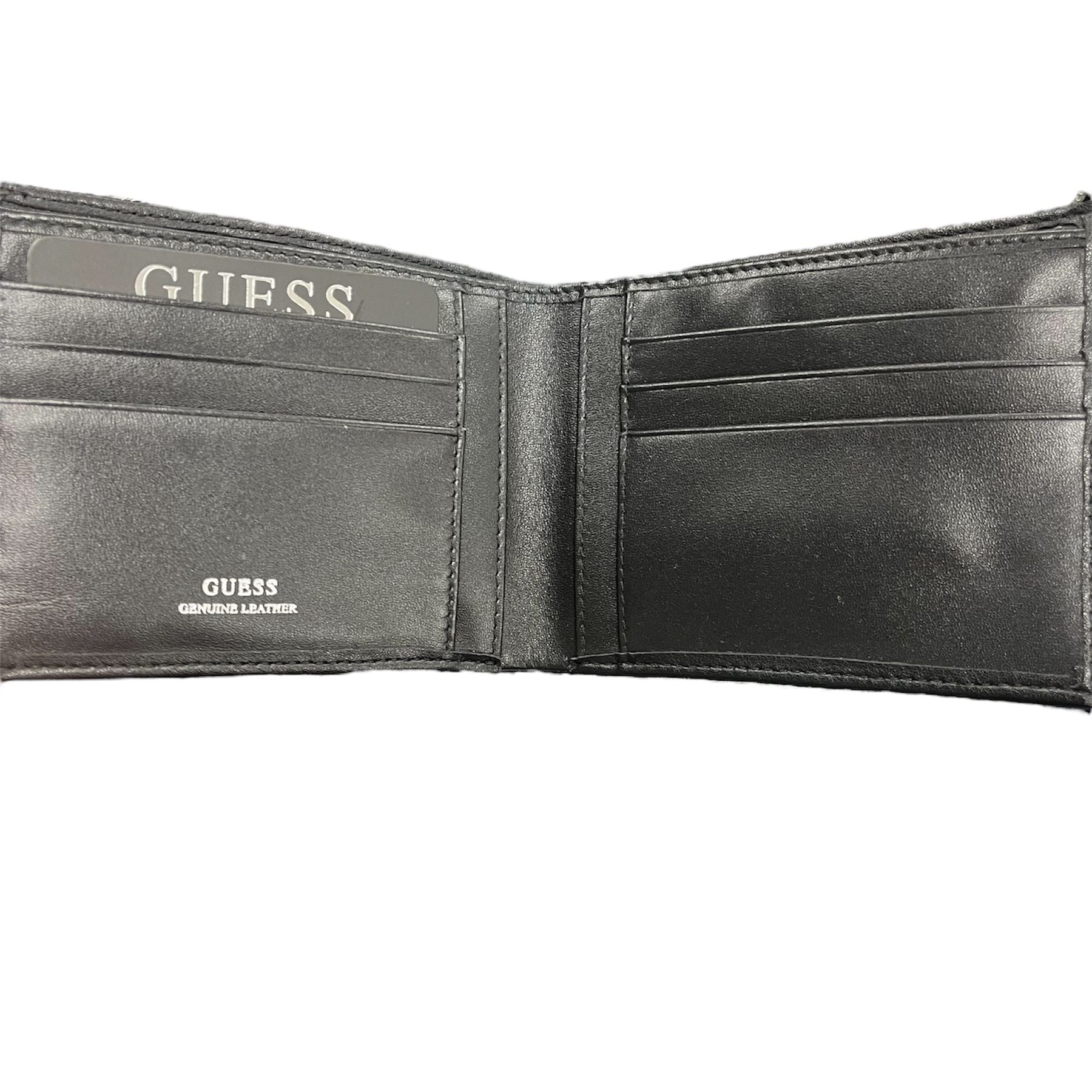 Guess Portafoglio Con Logo Stampato Nero