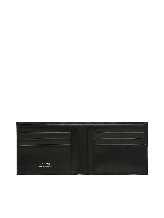 Guess Portafoglio Con Logo Stampato Nero/Bianco