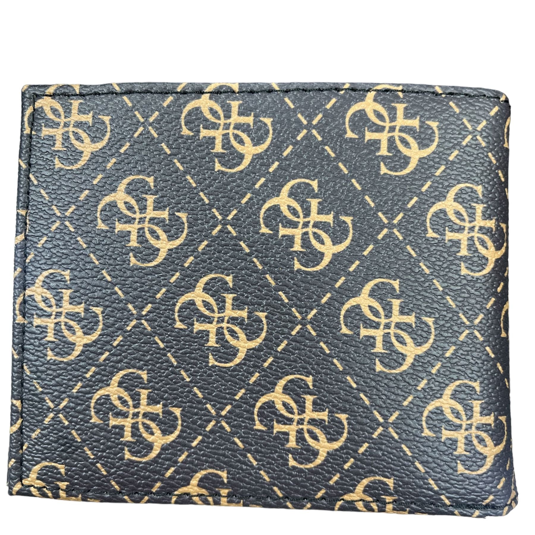 Guess Portafoglio Grande Con Ribalta Vezzola Smart 4G Logo Marrone