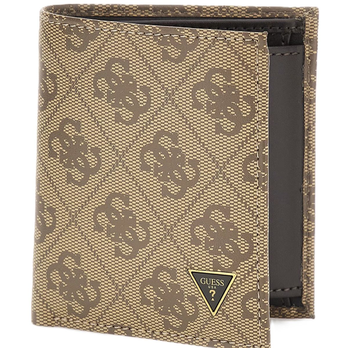 Guess Portafoglio Mini Vezzola Smart 4G Logo Beige