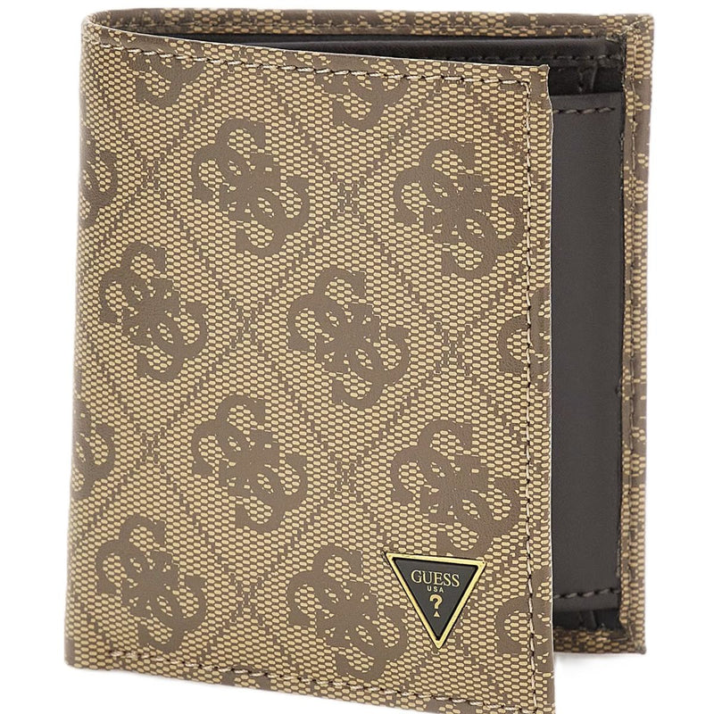 Guess Portafoglio Mini Vezzola Smart 4G Logo Beige