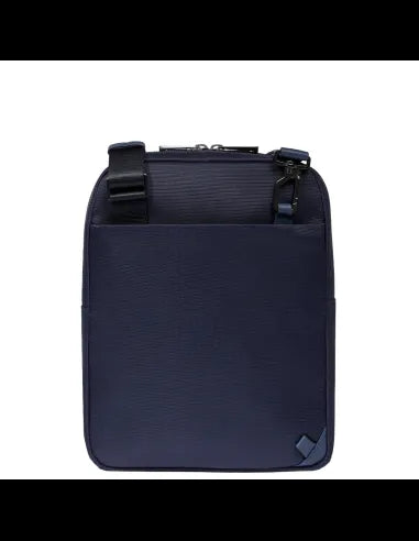 Piquadro Borsello Nevet in tessuto e pelle blu