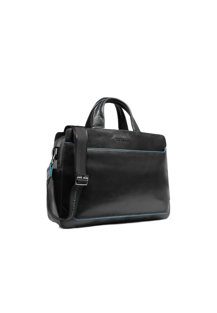 Piquadro Cartella blue square 15,6 Nero