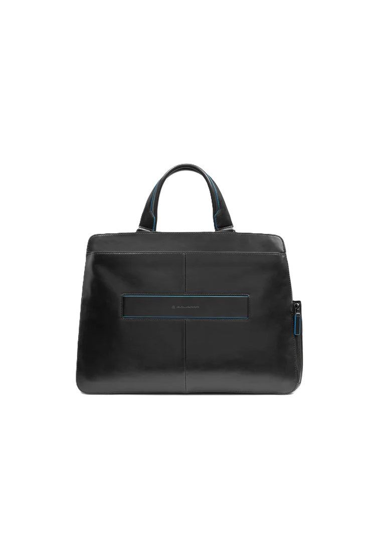 Piquadro Cartella blue square 15,6 Nero