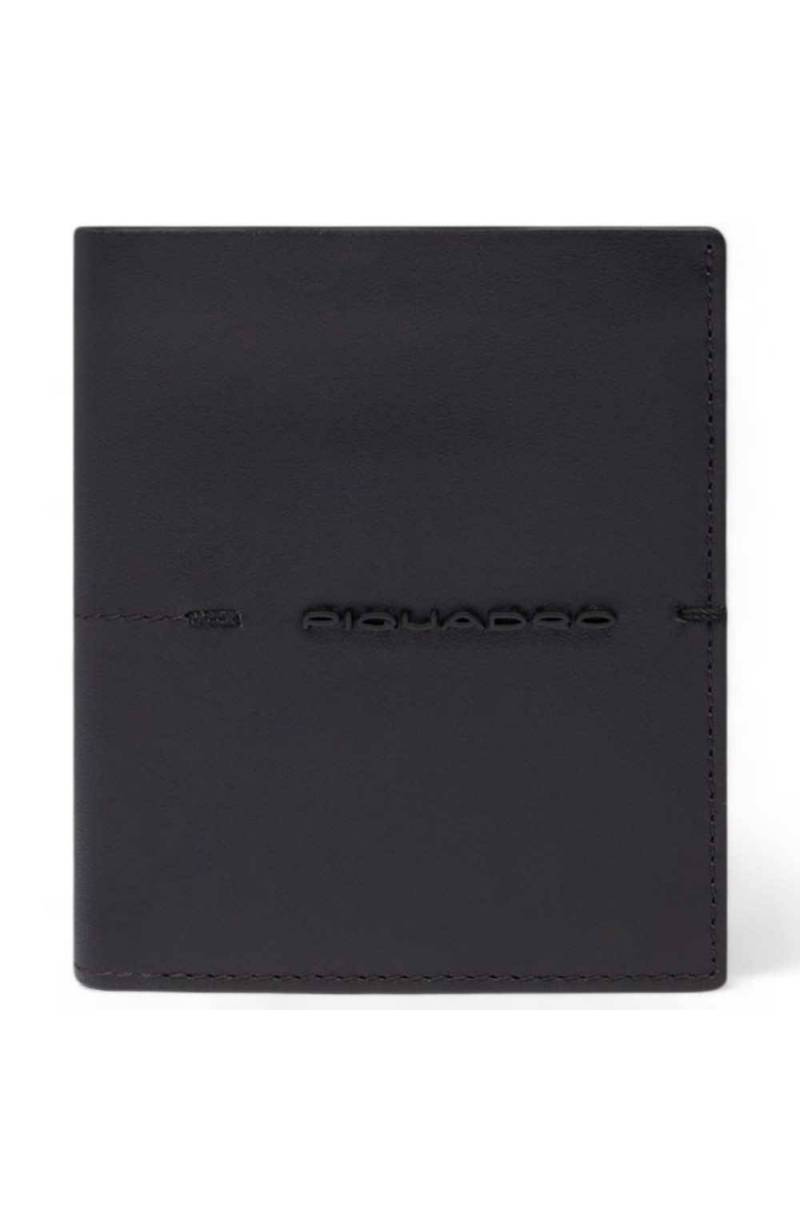 Piquadro Portafoglio Piccolo Uomo Nero