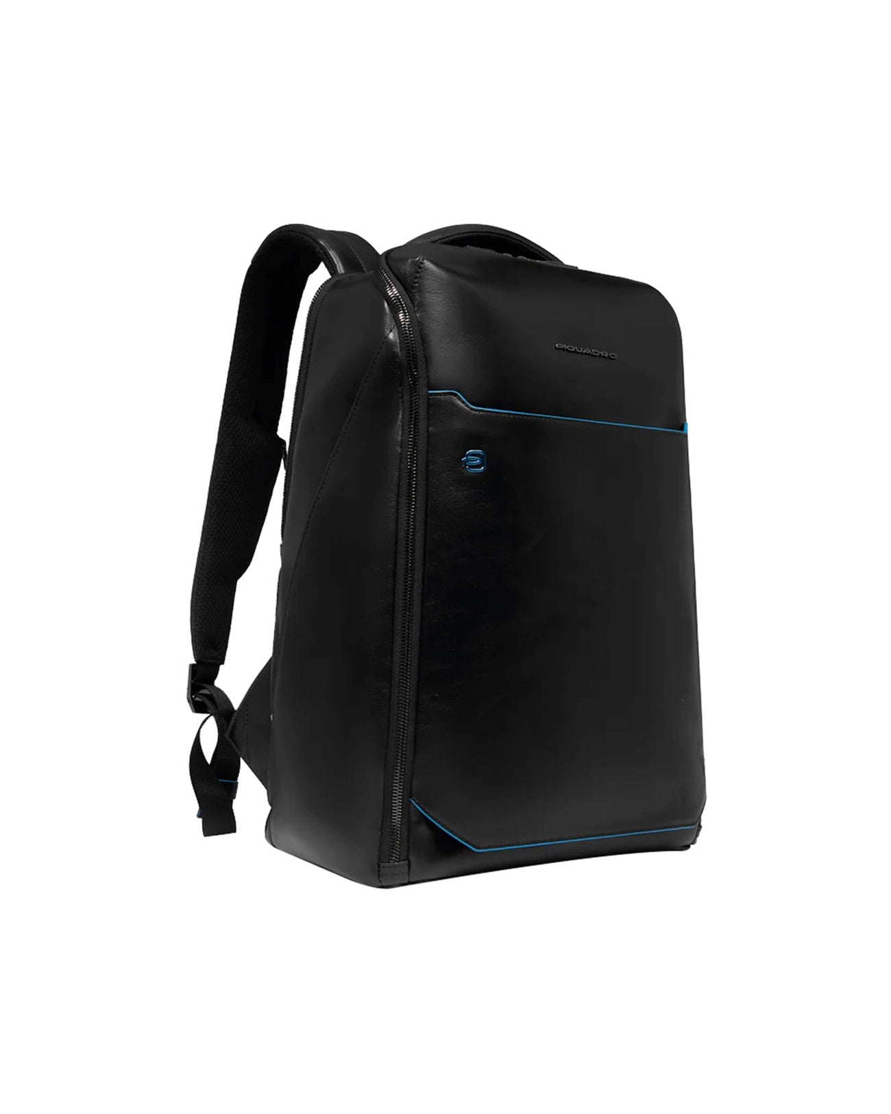 Piquadro - Zaino in pelle porta pc 15,6' a tre scomparti Blue Square