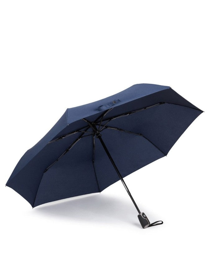 Piquadro - Ombrello antivento automatico apri/chiudi Blu