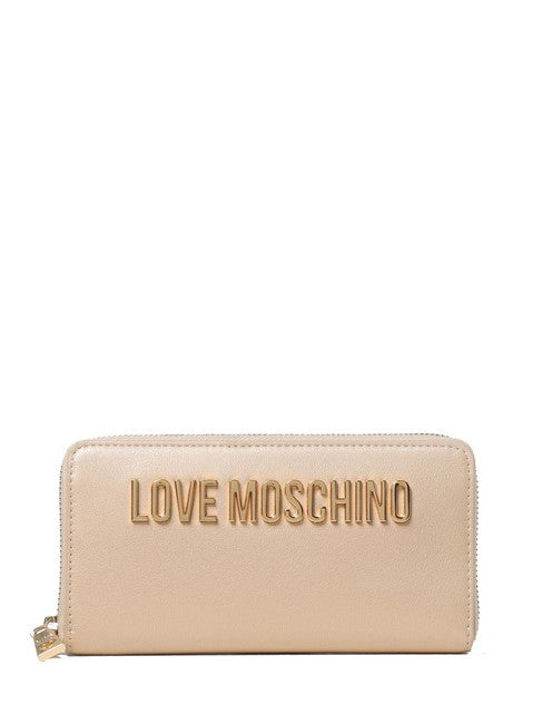 Love Moschino Portafoglio Grande Gold