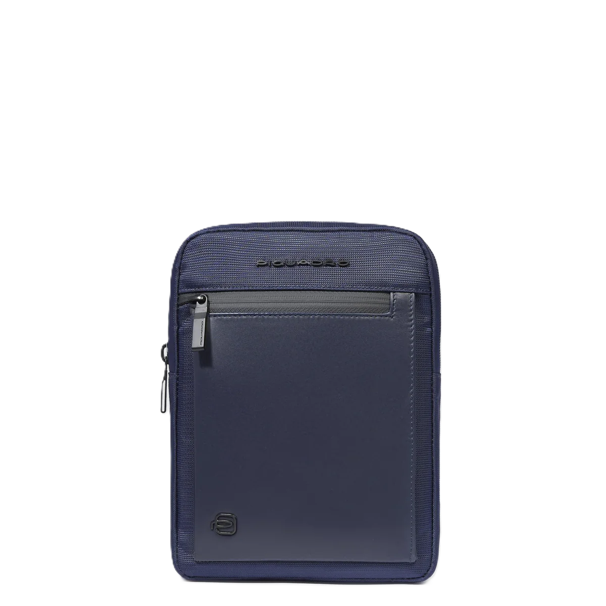 Borsello uomo porta iPad®mini in tessuto riciclato Blu