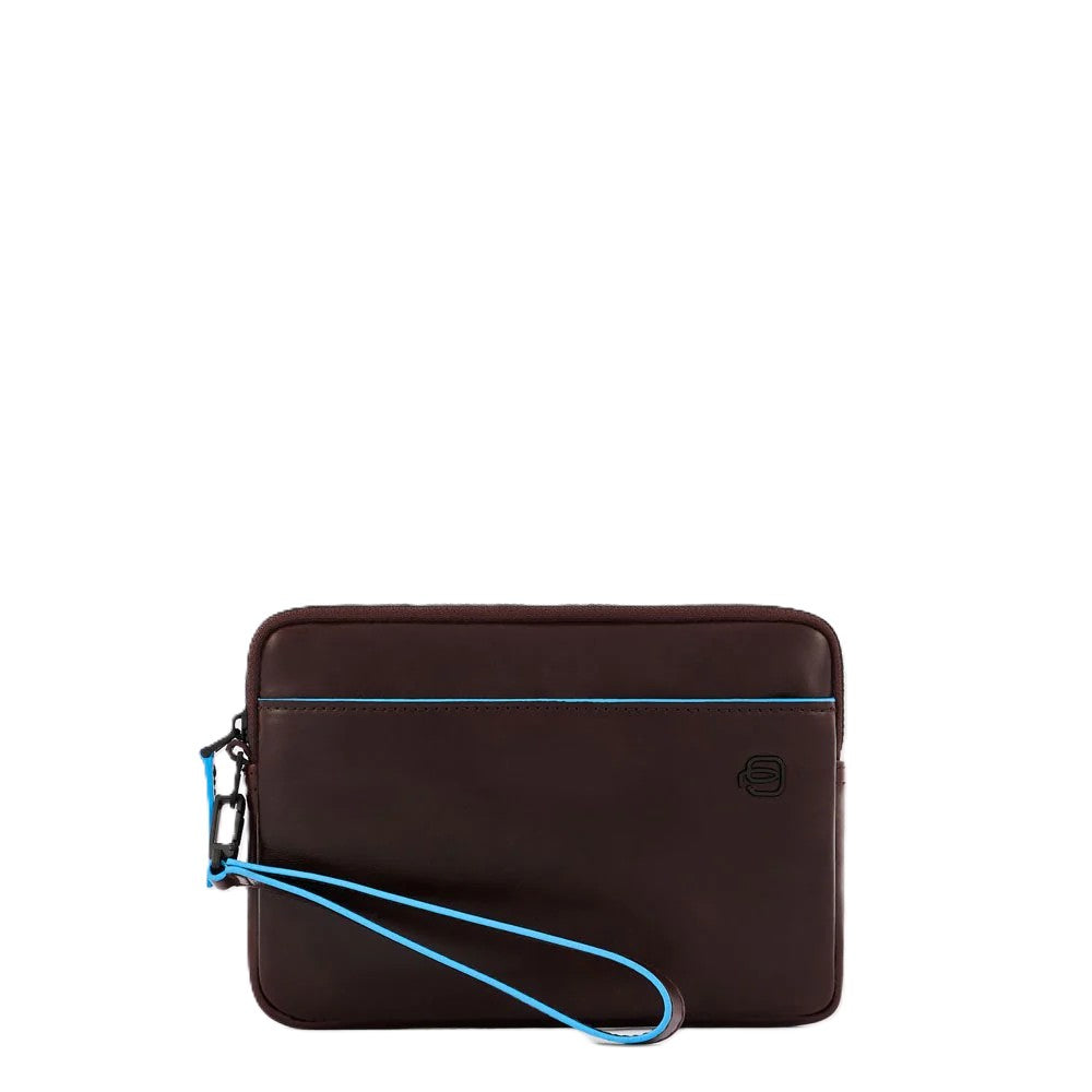 Pochette a Mano Uomo con porta carte di credito modello Marrone