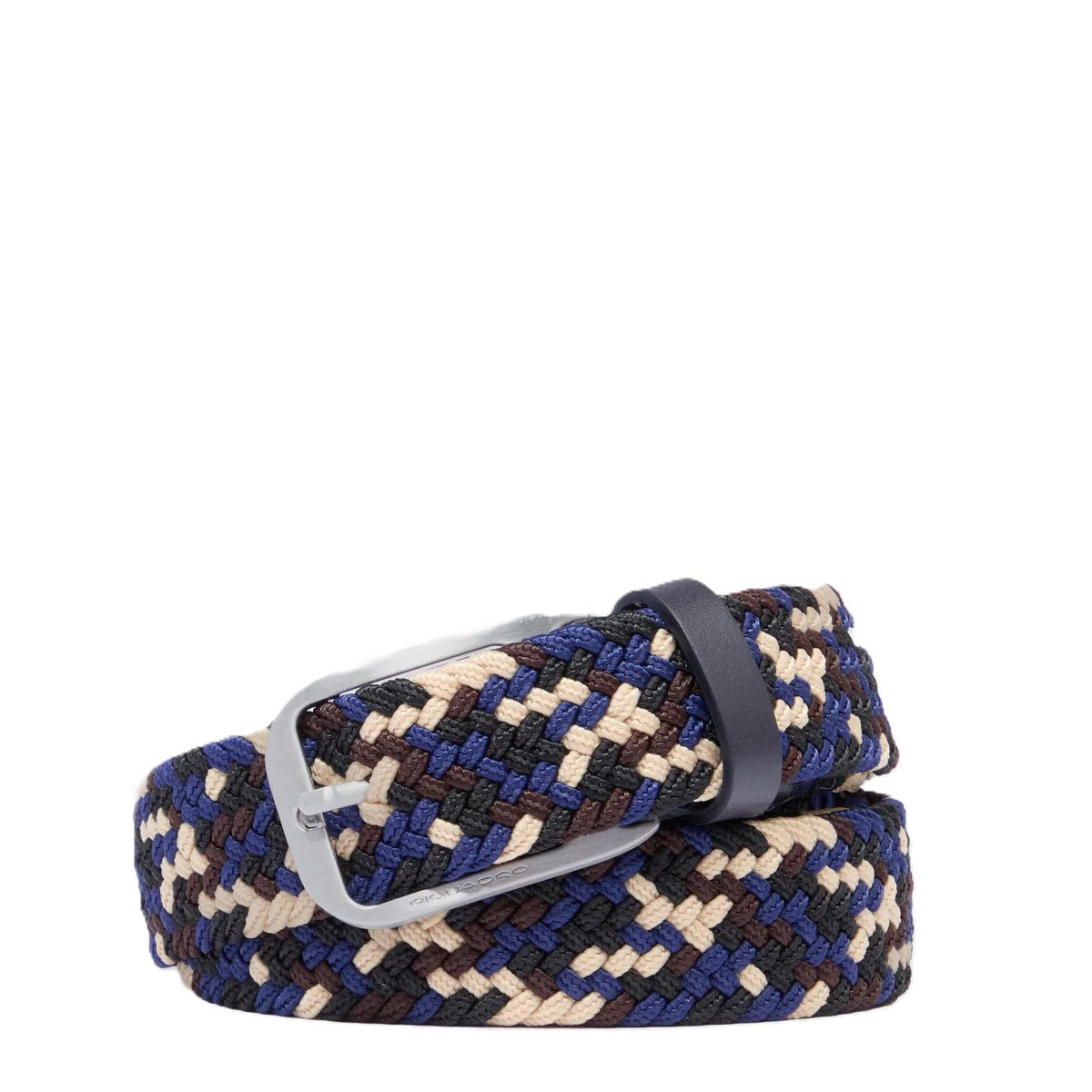 Cintura uomo intrecciata elastica