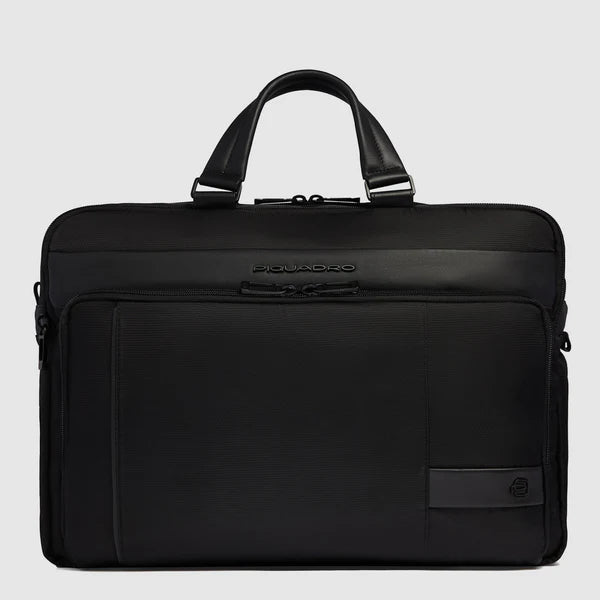Borsa da lavoro uomo porta pc 15,6" Nera