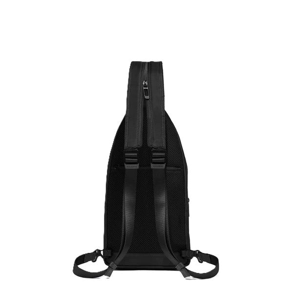 Monospalla uomo portabile a zaino Nero