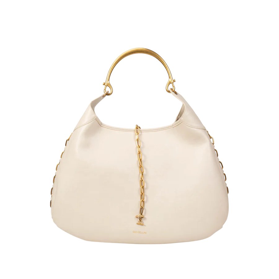 Gio Cellini Borsa A Spalla Bianca DD071