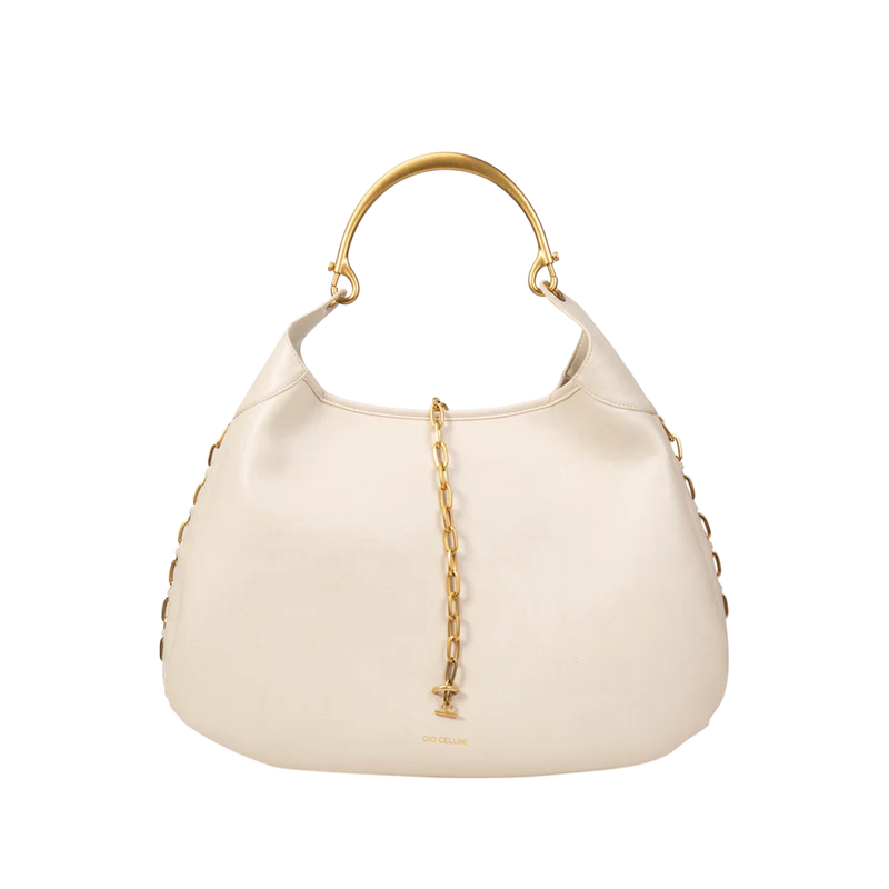 Gio Cellini Borsa A Spalla Bianca DD071