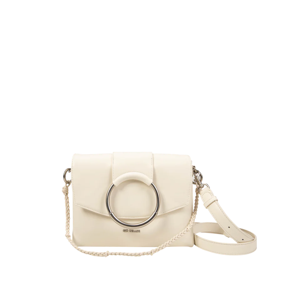 Gio Cellini Borsa A Spalla Bianca AA091