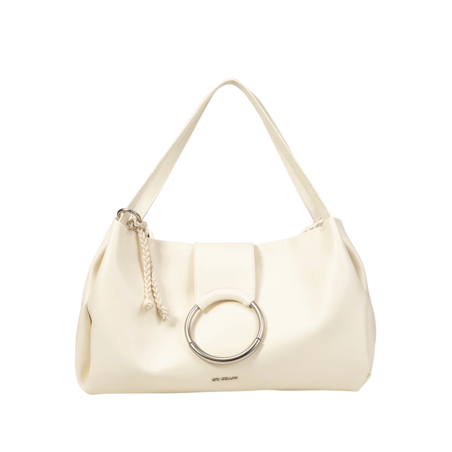 Gio Cellini Borsa A Spalla Bianca AA088