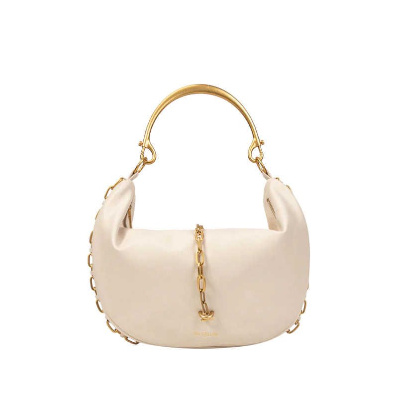 Gio Cellini Borsa A Spalla Bianca DD073